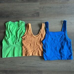 Urban Outfitters Out From Under Crop Top Trio